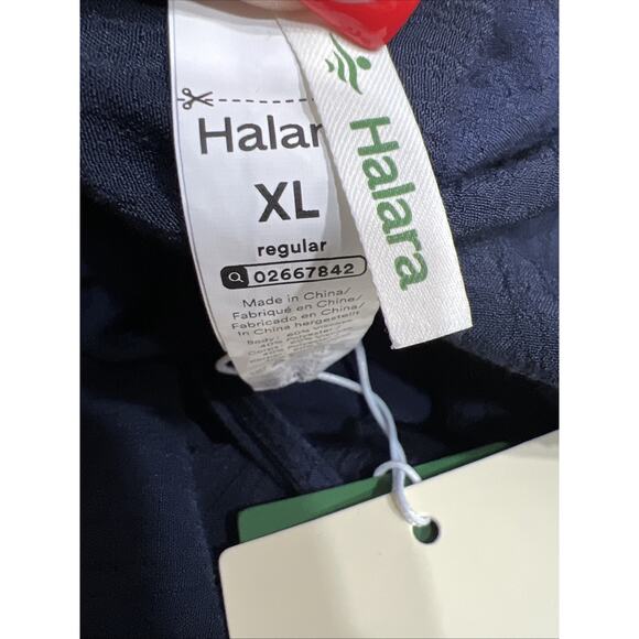 Halara Navy Blue Cropped Jumpsuit Womens Size XL NWT - Picture 8 of 10